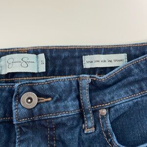 Jessica Simpson wide leg trouser jeans size 27 maybe worn once great condition